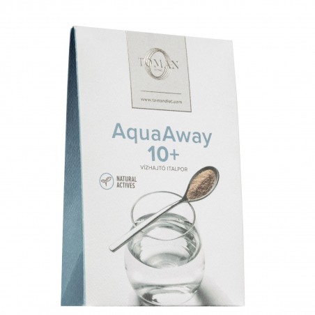 Toman AquaAway 10+, vízhajtó italpor 10 x 7 gramm / doboz