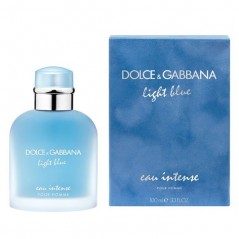 Dolce Gabbana Light Blue eau Intense Pour Homme EdP 100ml Férfi Parfüm