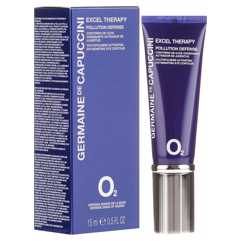 Excel Therapy O2 Anti Pollution Defence Eye Contour 15ml