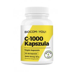 Biocom C-1000 kapszula - C-vitamin 60 db