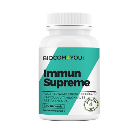 Biocom Immun Supreme Alga kapszula 240 db