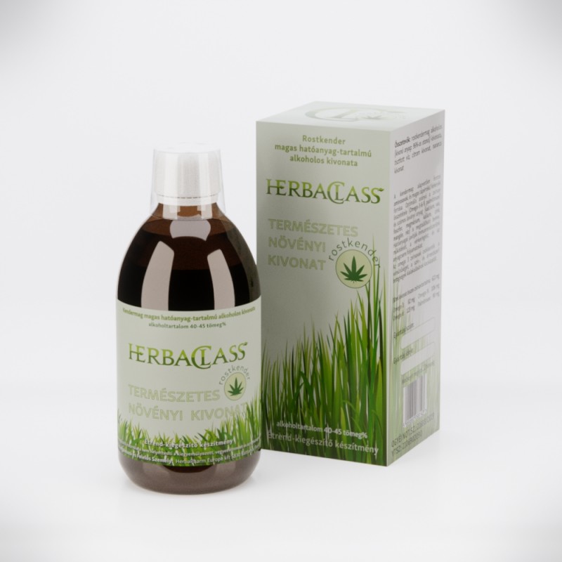 Herbaclass Természetes Növényi Kivonat - Rostkender 300ml