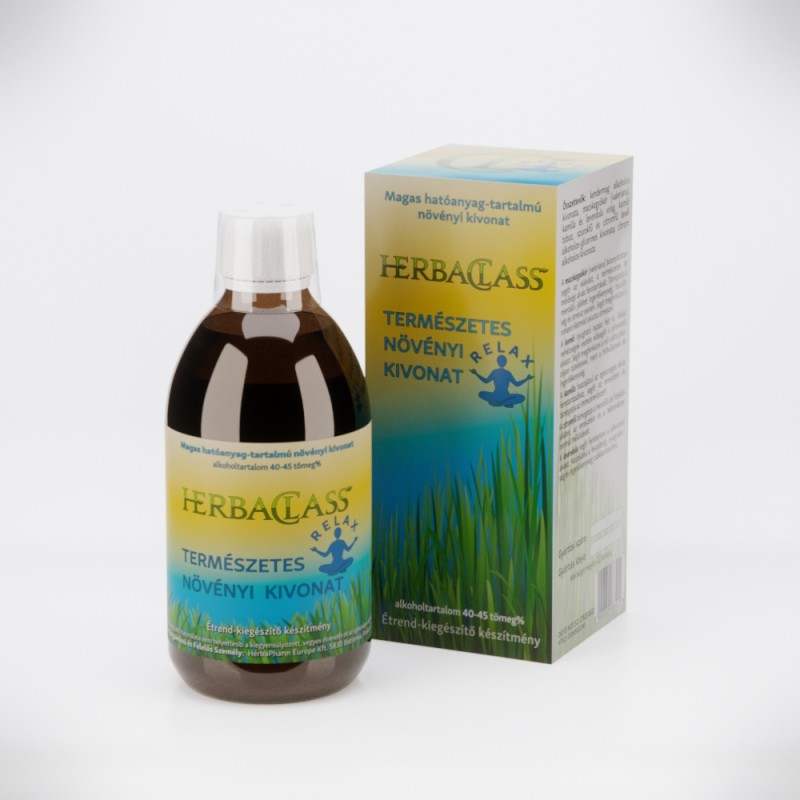 Herbaclass Természetes Növényi Kivonat RELAX 300ml