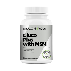 Biocom Gluco Plus with MSM - csont, ízület, izom 200 db
